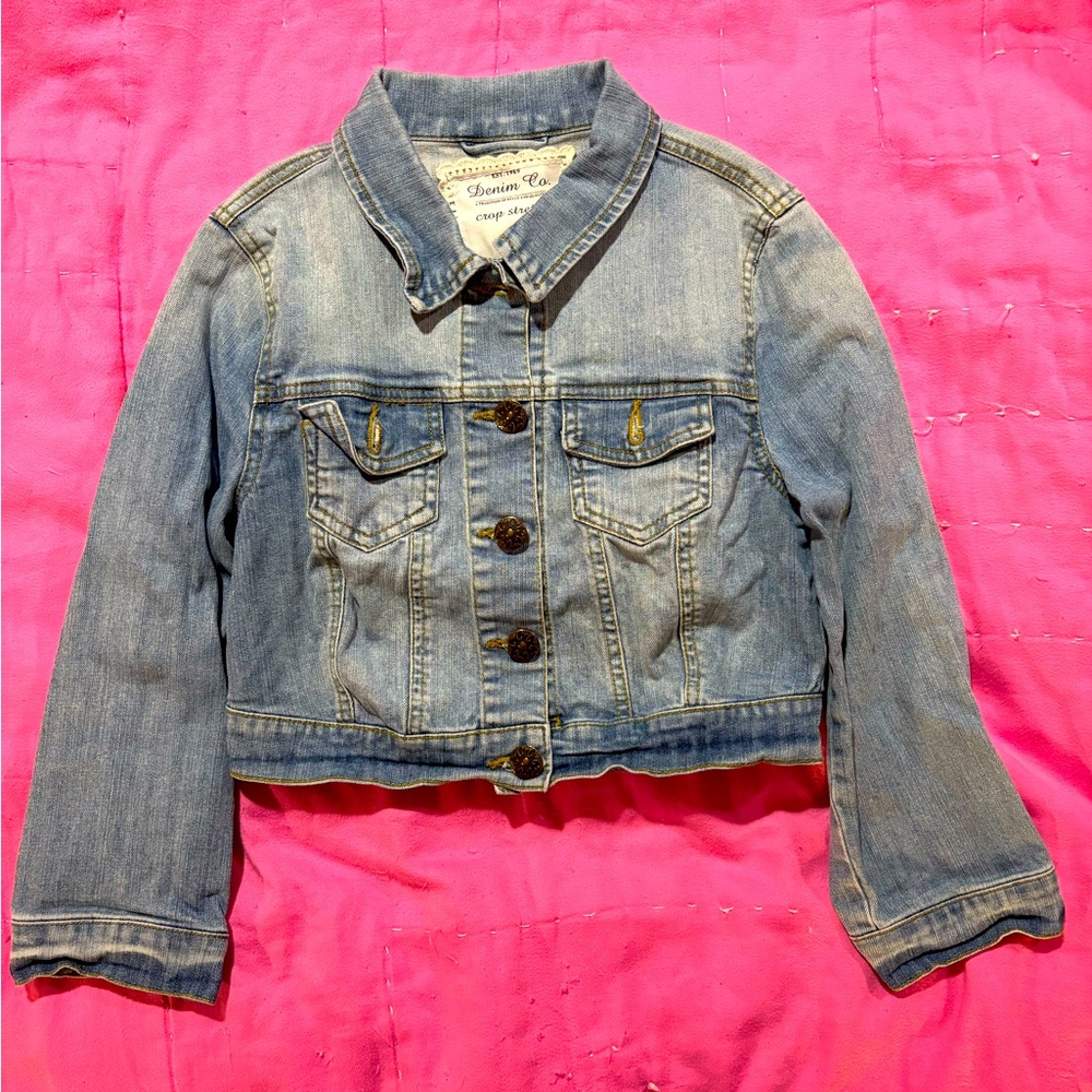 Denim kids jacket